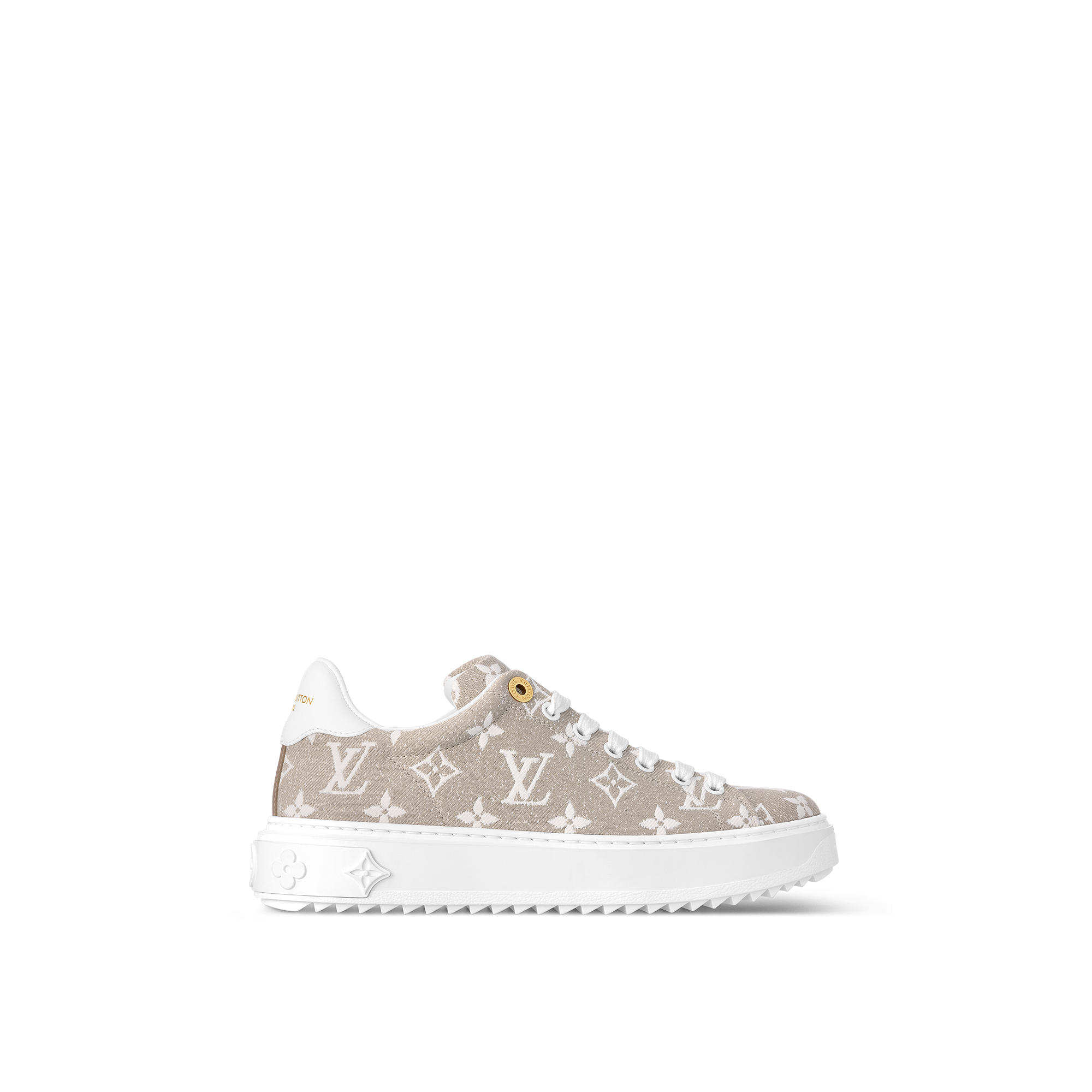 Louis vuitton time deals out sneakers white